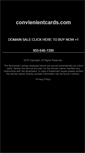 Mobile Screenshot of convienientcards.com
